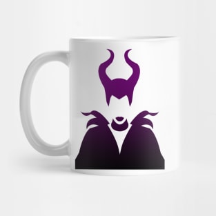 Maleficent Ombre / Purple and Black Mug